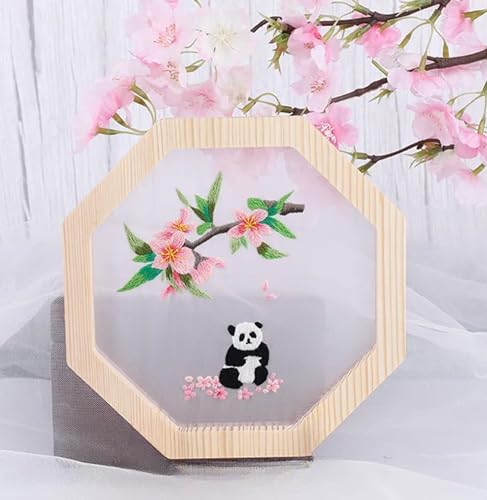 Image of Moda Crafts Transparent Embroidery Kit (Panda)