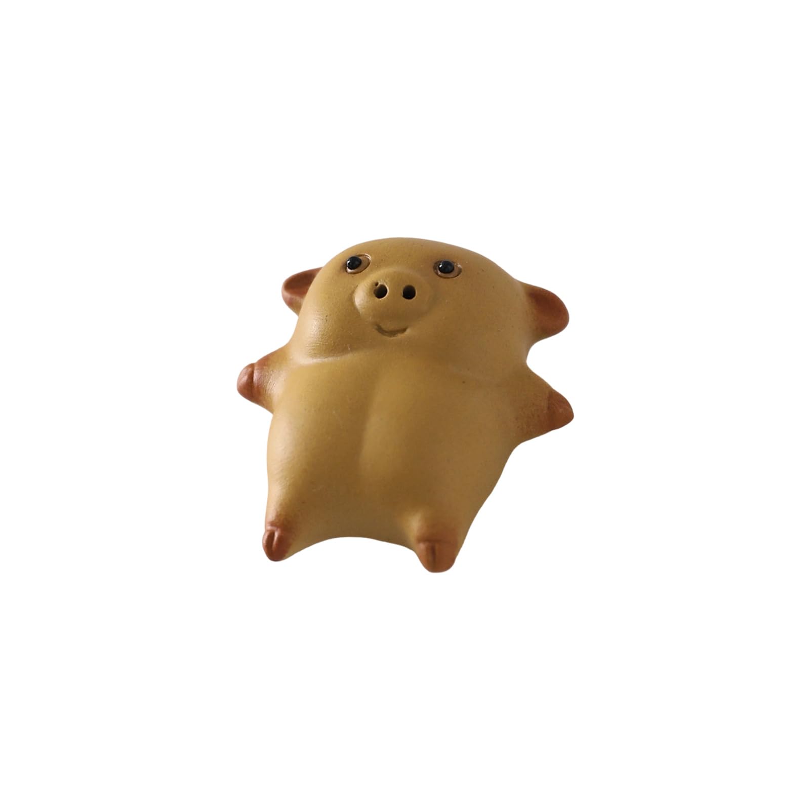 NUEAYMS Artisanal Grape Clay Tea Table Partner Fun Bubble Blowing Swine for Peaceful Tea Periods Artistic Table Deck