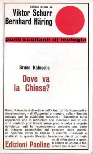  Dove va la chiesa? Viktor Schurr, Bernhard Haring Ed. Paoline