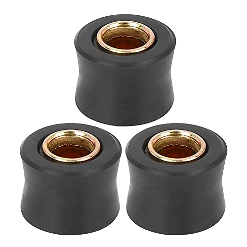F FIERCE CYCLE 3uds Motocicleta 10mm Trasero Choque Absorbente Cojín Caucho círculo Buje