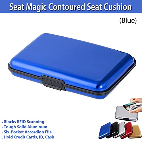 SECURITY CREDIT CARD WALLET ALUMINUM RED4