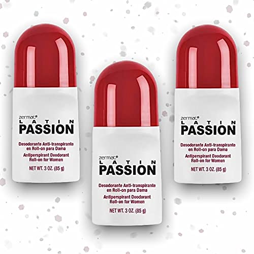 Zermat Latin Passion para Ella - Set de 3 Desodorante Antitranspirante Roll-On