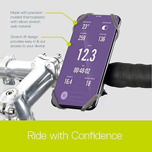 Delta Bike Phone Mount Cycle - Xmount Bicycle Phone Holder Adjusts to Any Handlebar & Fits Any Phone or iPhone - Easily Accessible Bike Accessories for Adult Bikes - image 4