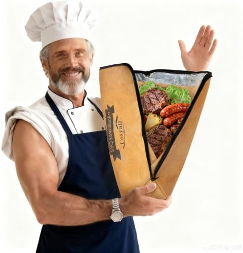 BBQ Blanket for Resting Meat, Gifts for Men Dad & BBQ Lovers - 15in image 5