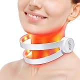 NEWKEY Hola Neck Red Light Therapy Neck Mask for Neck Lines,Red Light 630nm & Infrared 850nm Neck Wr