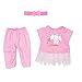 ZEEREE Vestiti Bambole per New Born Baby Doll per Bambolotti 18 " (40-45 cm)