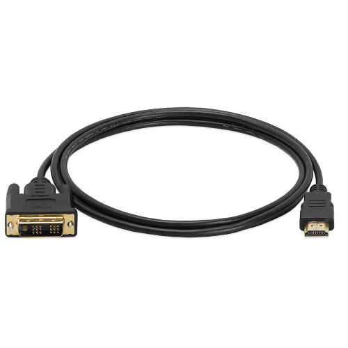 Cmple - Hdmi To Dvi Adapter Cable Bi Directional High Speed Monitor Cable For Pc Laptop Hdtv Projector - 6 Feet #TOP1