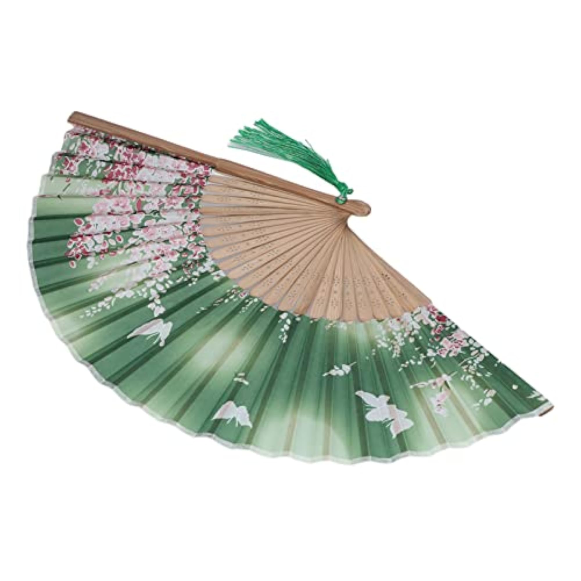 Unique Bamboo Hand Fan, Durable Decorative Gift