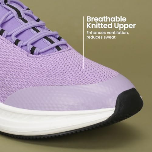 Image of CULT Glide Walk Women's Walking Shoes | Breathable & Stretchable Upper | Cushioned Comfort | Enhanced Stability | Everyday Wear