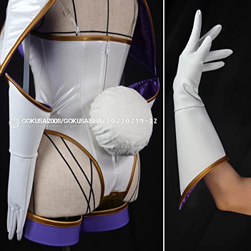 Amazon.co.jp: コスプレ衣装 ミーア・キャンベル フィギュアバニーVer