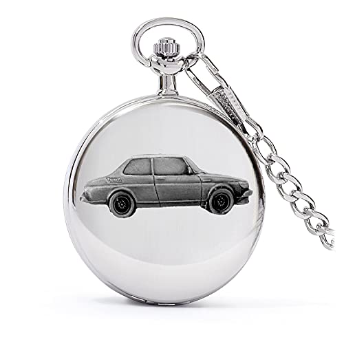 Montre gousset voiture suédoise 99 Turbo : l'accessoire homme élégant pour vos événements