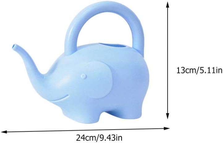 Watering Can Elephant Plastic Unicorn Watering Can Plant Spray Bottle Flower Lawn Plant Irrigation Pot Kettle Tool for Garden Indoor Outdoor 2pcs