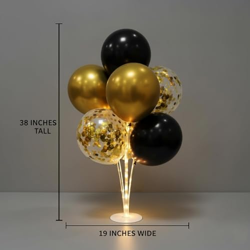 Image of Lightsfever 6 Sets LED Balloon Table Centerpieces for Party Decorations