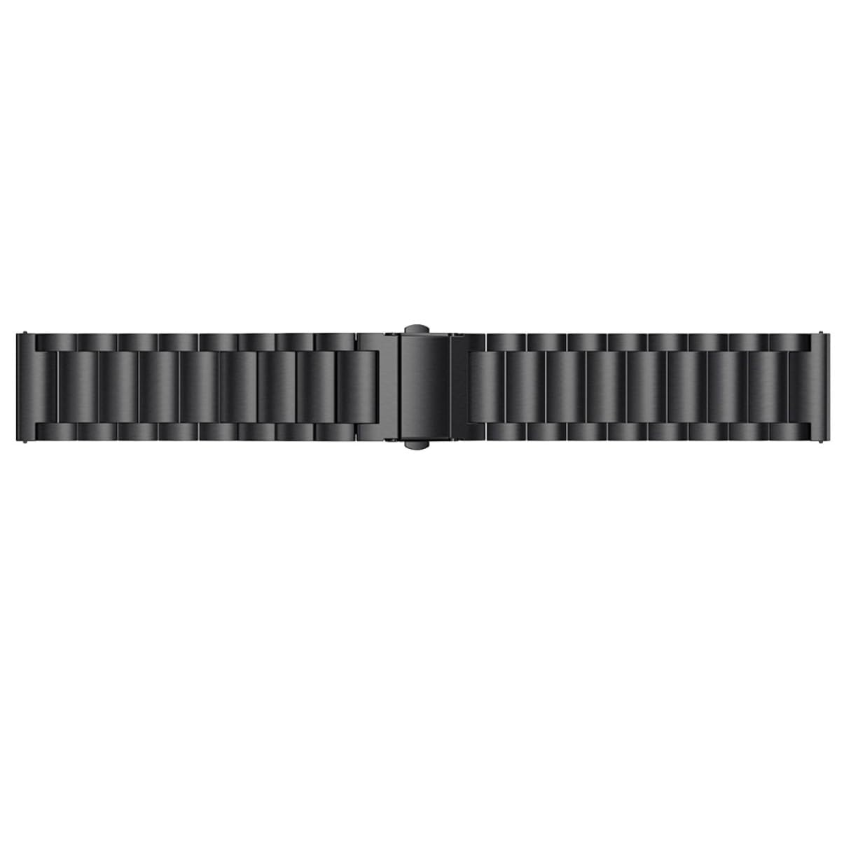 Housoutil Lot De 3 Bracelets De Rechange En Métal Pour Montre Connectée Bracelet En Acier À Trois Perles Compatible Avec La Mode Noir