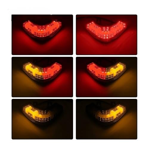 Feu arrière LED pour Multistrada 1200 et 1200S de 2010 à 2014 avec clignotants de frein intégrés - 3