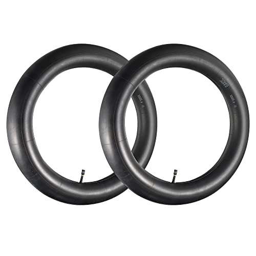 Image of 2-Pack 20 inch Fat Tire Tubes with Schrader Valve, 20x4.0 Fat Tire Bike Inner Tubes Compatible with 20 x 3.5-4.0 Inch Ebike /Mountain Bike Fat Tire Tubes