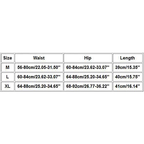 JPVDPA Women\'s High Waist Sauna Sweat Shorts Elastic Waist Trainer Leggings Shorts Weight Loss Workout Thigh Pants - Thumbnail 5