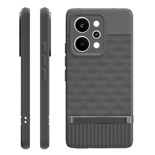 Image of Shockproof Case Compatible with Realme P4 Power 5G | Full Camera Protection | TPU Flexible Back Cover for Realme P4 Power 5G (Graphite Grey)