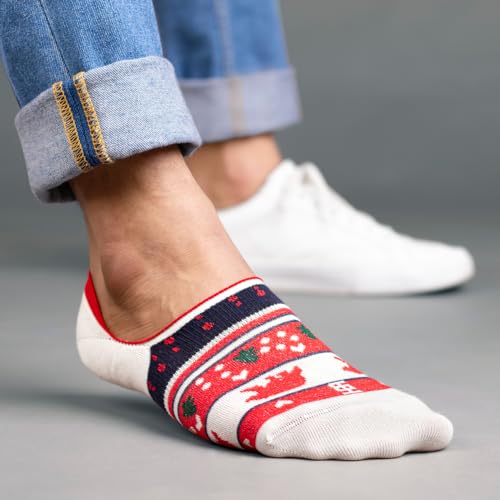 Image of SockSoho Men Christmas Editions | Anti-Bacterial Shoe Liners | Size UK 7-11
