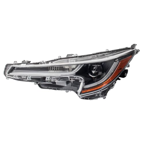 Image of TRQ Driver Side Headlight Assembly Compatible with 2020-2022 Toyota Corolla L LE Japan Built TO2518197