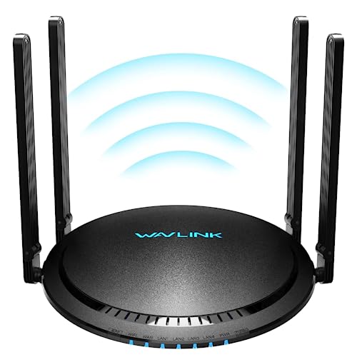WiFi 6 AX3000 Wireless routers for Home,Wavlink Dual Band Wireless Internet Router,Gigabit Router with 4 * 5dBi High-Gain Antennas, MU-MIMO, OFDMA, Touchlink, Beamforming, WPA3, Router Mode Only WiFi 6 AX3000 Wireless routers for Home,Wavlink Dual Band Wireless Internet Router,Gigabit Router with 4 * 5dBi High-Gain Antennas, MU-MIMO, OFDMA, Touchlink, Beamforming, WPA3, Router Mode Only