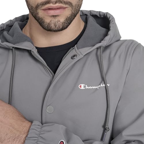 Image of Champion Men's Hooded Coaches Rain Jacket