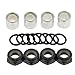 kowaku Skateboard Bearings w Bearing Spacer Longboard Nuts Speed Kit Axle Speed Washers Cruiser