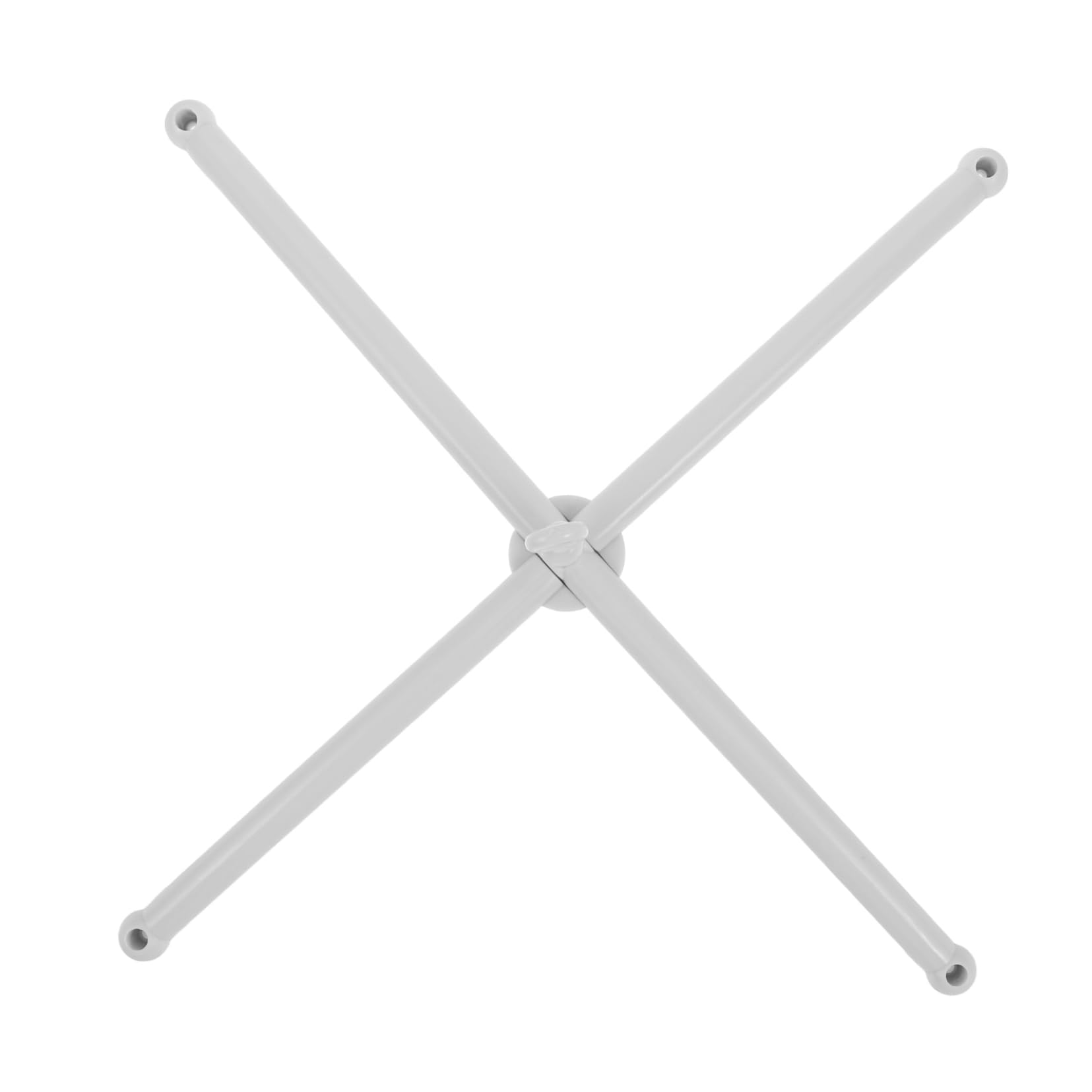 Toddmomy Cute Crib Mobile Toys Bed Bell Cross Stand Baby Bed Toy Bracket Bassinet Hanging