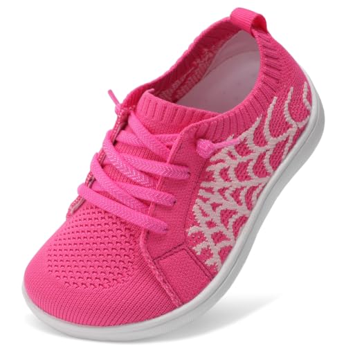 Image of JOINFREE Toddler Shoes Girls Boys Wide Barefoot Shoes Minimalist Walking Sneakers Zero Drop Slip on Tennis Shoe Breathable Naturally Flexible