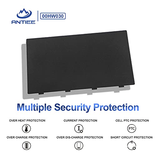 Image of ANTIEE 00HW030 SB10F46468 78++ 78+ Laptop Battery Replacement for Lenovo ThinkPad P70 20ER 20ES, ThinkPad P71 20HK Series Notebook 01AV451 4X50K14092 5B10W13950 15V 96Wh 6400mAh 8-Cell