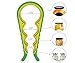 Kaying Jar opener for weak hands bottle opener for arthritic hands 5 in 1 Jar Opener 4 in 1 Jar Opener and Non Slip Lids Opener Is a very good help tool Help you open all the caps (Green)