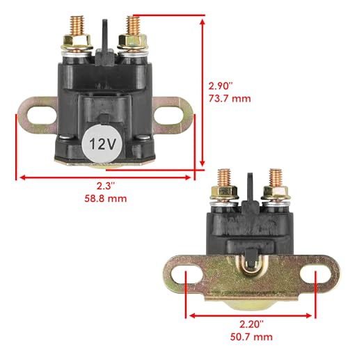 Caltric Arrancador y Solenoide de Rele Compatible con Polaris RZR 1000 2017-2021 miniatura 3