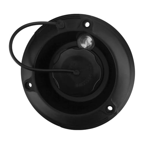 Image of RV Round Fresh Water Gravity Fill Hatch Inlet for RV Water Inlet Replacement, RV Water Fill Hatch, Camper Water Inlet Hatch, Trailer Water Fill Hatch Inlet - Black