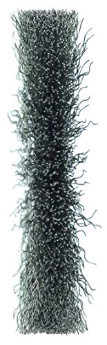 Image of Weiler 00135 4 inch Narrow Face Crimped Wire Wheel, .0118 inch Steel Fill, 5 /8 inch-1 /2 inch Arbor Hole, Made in the USA (Pack of 2)