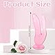 GKLWEJ Doppeldildo, 7,87inch / 20cm Dildo Groß, Double Dildo, Dildo mit Saugnapf, Doppel Diloschwanz für Frauen, Analplug für Paare Anfänger, Sexspielzeug für Frauen Solo, Rosa