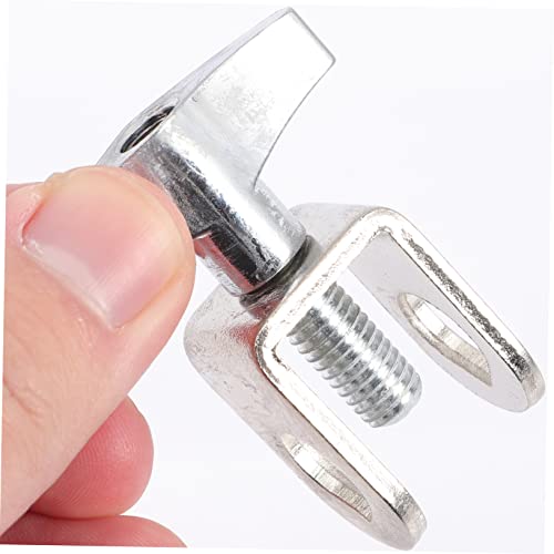 Hemoton 5pcs Adjustable Cowbell Clamp Holder para montaje de batería con soporte para instrumentos de percusión miniatura 4