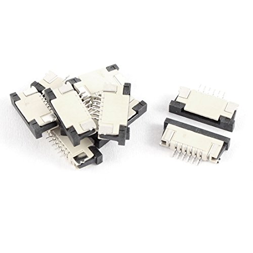 Conector flexible plano 6 pines Aexit 10 piezas miniatura 1
