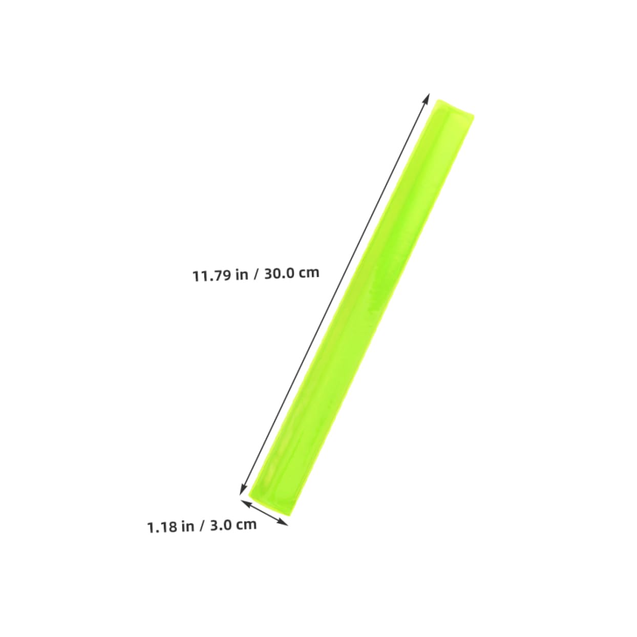 Mipcase 12pcs High Visibility Reflective Bands Comfortable Slap Bracelets for Night Running Cycling Outdoor Safety Lightweight Reflector Gear for Enhanced Visibility