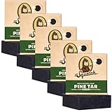 Dr. Squatch Natürliches Seifenstück für Männer, 5er-Pack - Kiefern-Teer