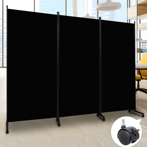 Room Divider Portable Wall Divider for Room Partition, Upgarded Design