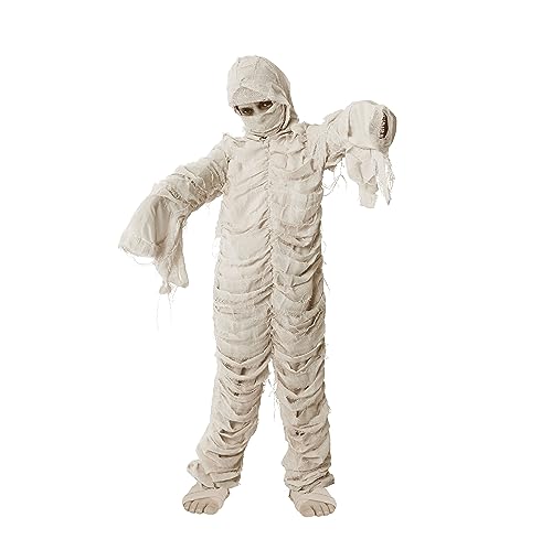 Juguetutto - Disfraz Momia niño y niña - Halloween (7-9 años)