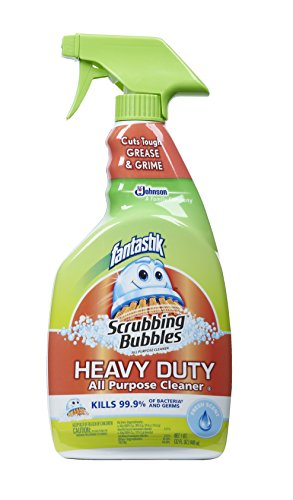 Fantastik Scrubbing Bubbles Heavy Duty All Purpose Cleaner, 32 fl oz (Pack of 8)