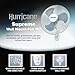 Hurricane Supreme Oscillating Wall Mount Fan w/ 3 Quite Speeds, White, 18