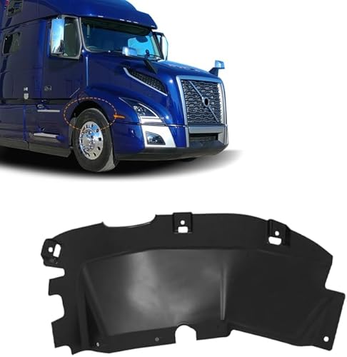 Unitedlu Mud flaps Inner Fender Plastic Rear Compatible with Volvo VNL Trucks Dr