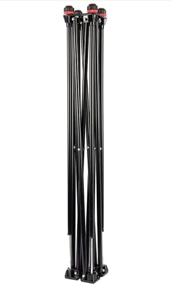 MS 10 Black Color Foldable Height Adjustable Carrom Board Stand 3