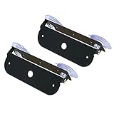Xprite Light Holder Adjustable Bracket for 4 LED 4 Watt Emergency Vehicle Waterproof Surface Mount Deck Dash Grille Strobe Lights Warning Police Lights Head - 2 Pack