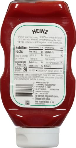 Image of Heinz Tomato Ketchup (20 oz Bottle) (Pack of 2)
