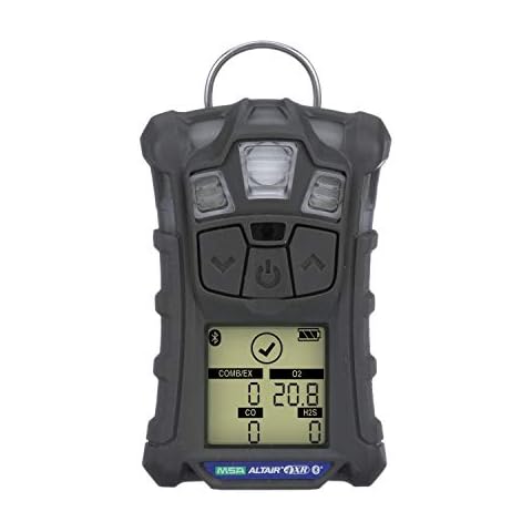 MSA 10178557 ALTAIR 4XR Multigas Detector - (O2, H2S, CO), Color: Charcoal, Portable Gas Monitor, Durable, Handheld, UL/CSA Approval, Includes Instrument Only Cover
