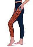 CERTO NFL High Waisted Leggings for Women - Stylish & Athletic - Polyester & Spandex - Perfect to Show Off Your Team Pride (Chicago Bears - Blue, Womens X-Large)