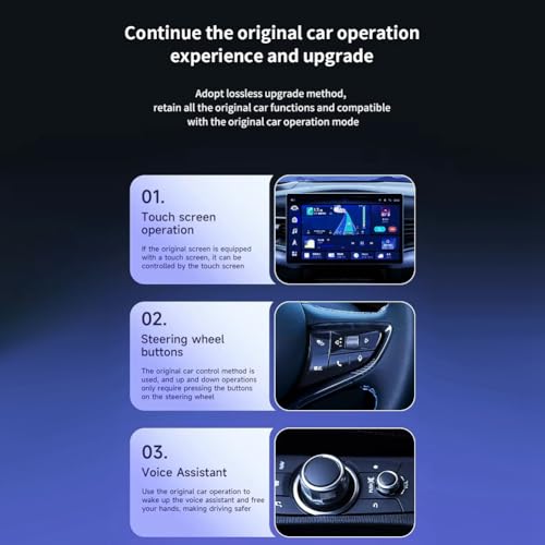 CarPlay inalámbrico sin cables molestos con este adaptador mini Plug & Play Jnchdghwa 2
